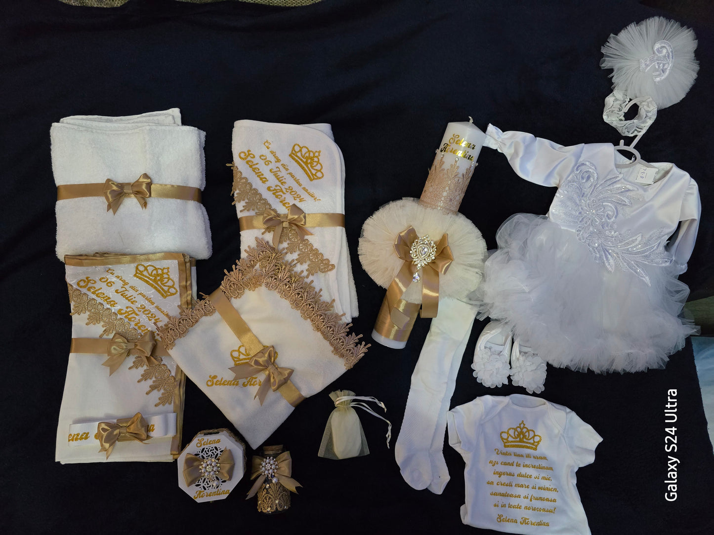 π Personalized Baby Baptism / Christening Set β Complete Outfit & Ceremony Accessories π