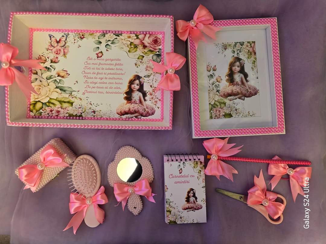 💝 Personalized Baby’s First Haircut / Mot Ceremony Memory Set 💝