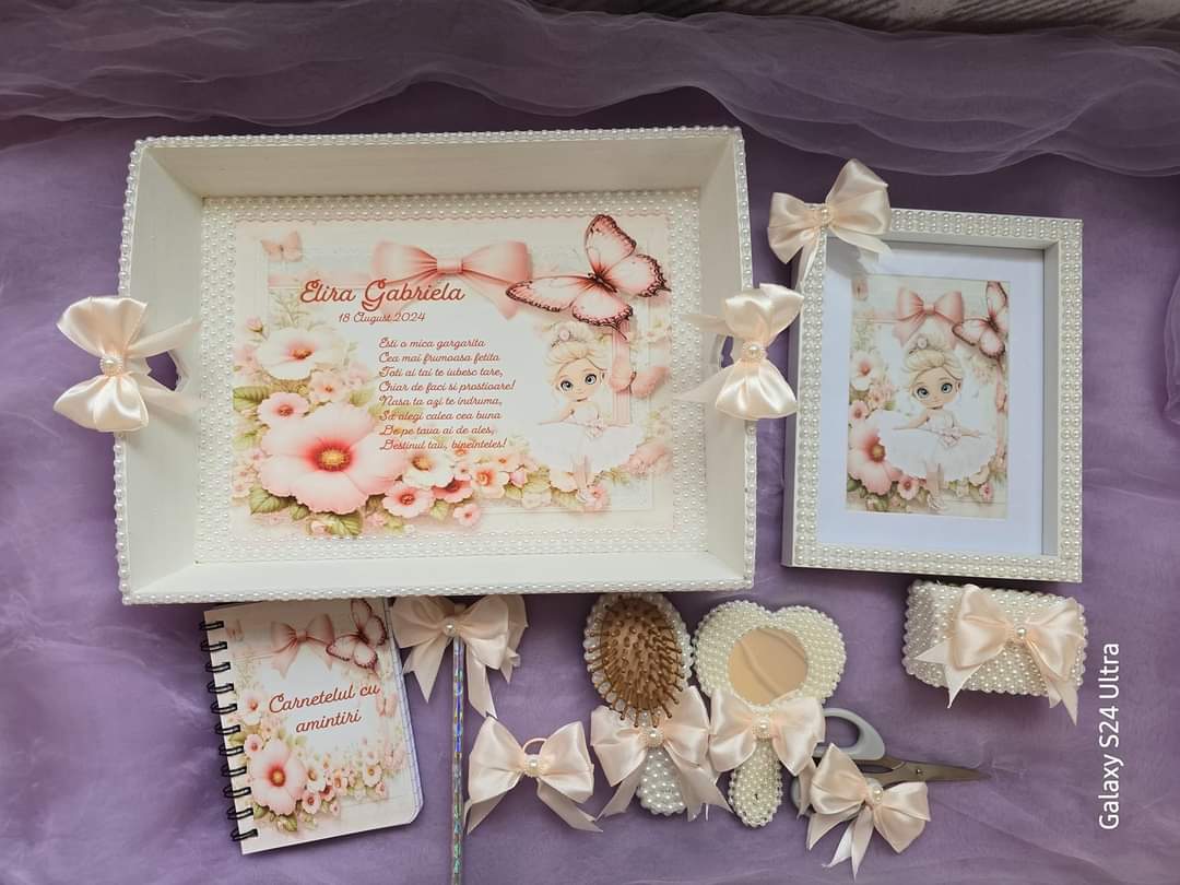 💝 Personalized Baby’s First Haircut / Mot Ceremony Memory Set 💝