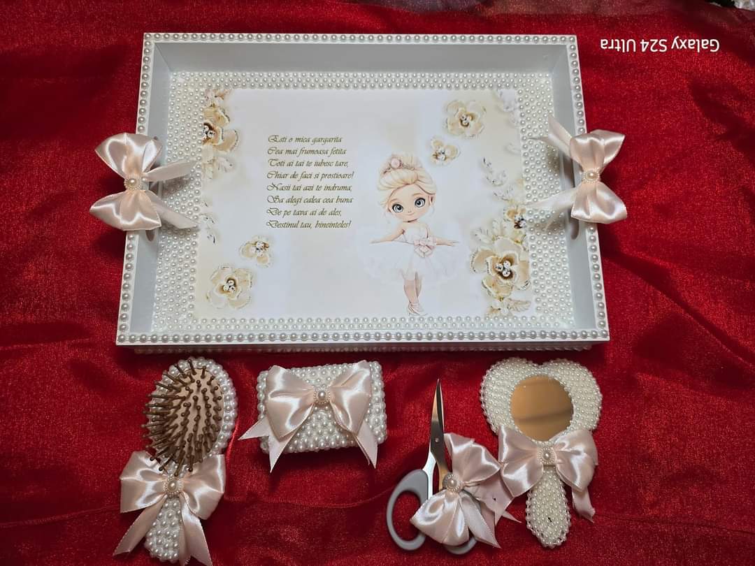 💝 Personalized Baby’s First Haircut / Mot Ceremony Memory Set 💝