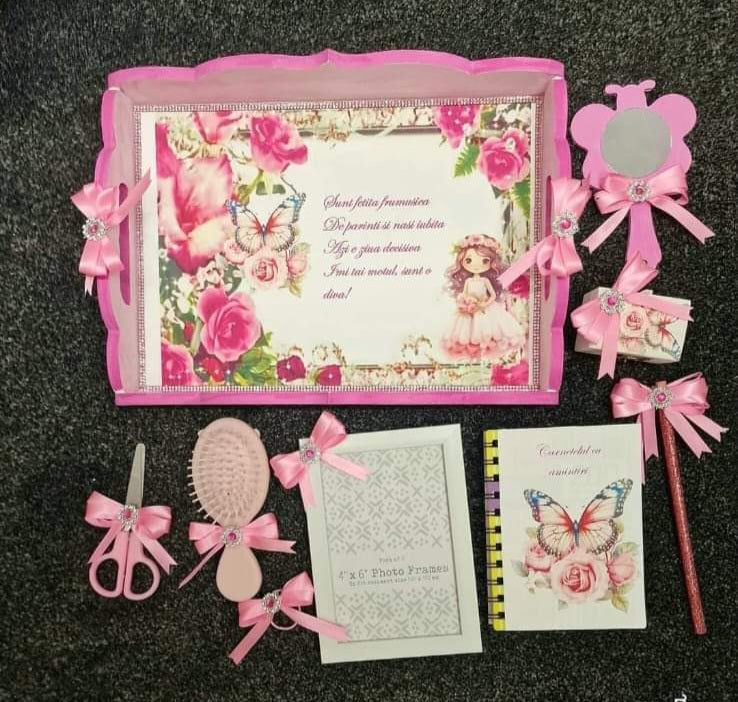 💝 Personalized Baby’s First Haircut / Mot Ceremony Memory Set 💝