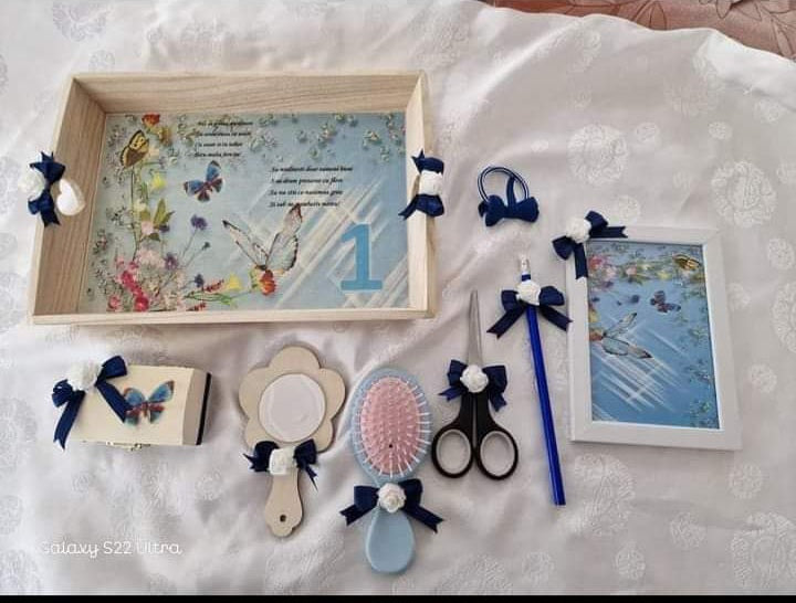 💝 Personalized Baby’s First Haircut / Mot Ceremony Memory Set 💝