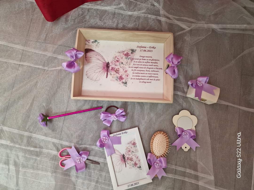 💝 Personalized Baby’s First Haircut / Mot Ceremony Memory Set 💝