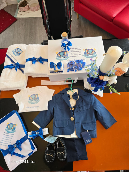 💒 Personalized Baby Baptism / Christening Set – Complete Outfit & Ceremony Accessories 💒