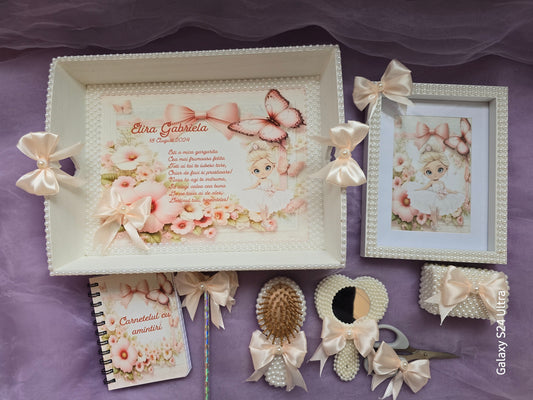 💝 Personalized Baby’s First Haircut / Mot Ceremony Memory Set 💝