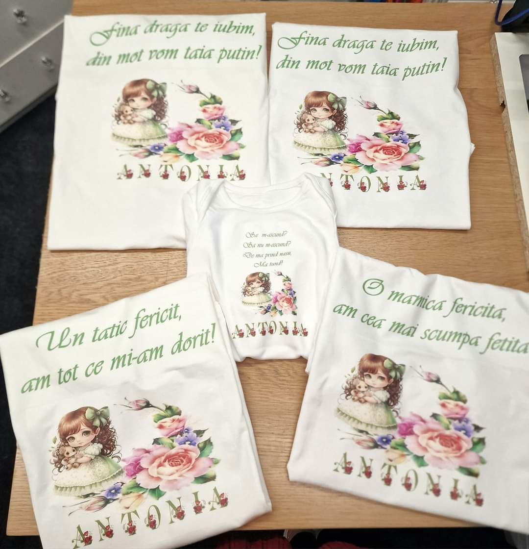 👨‍👩‍👧‍👦 Personalized Family T-Shirt Set – Custom Printed with Name, Photo & Message 👨‍👩‍👧‍👦